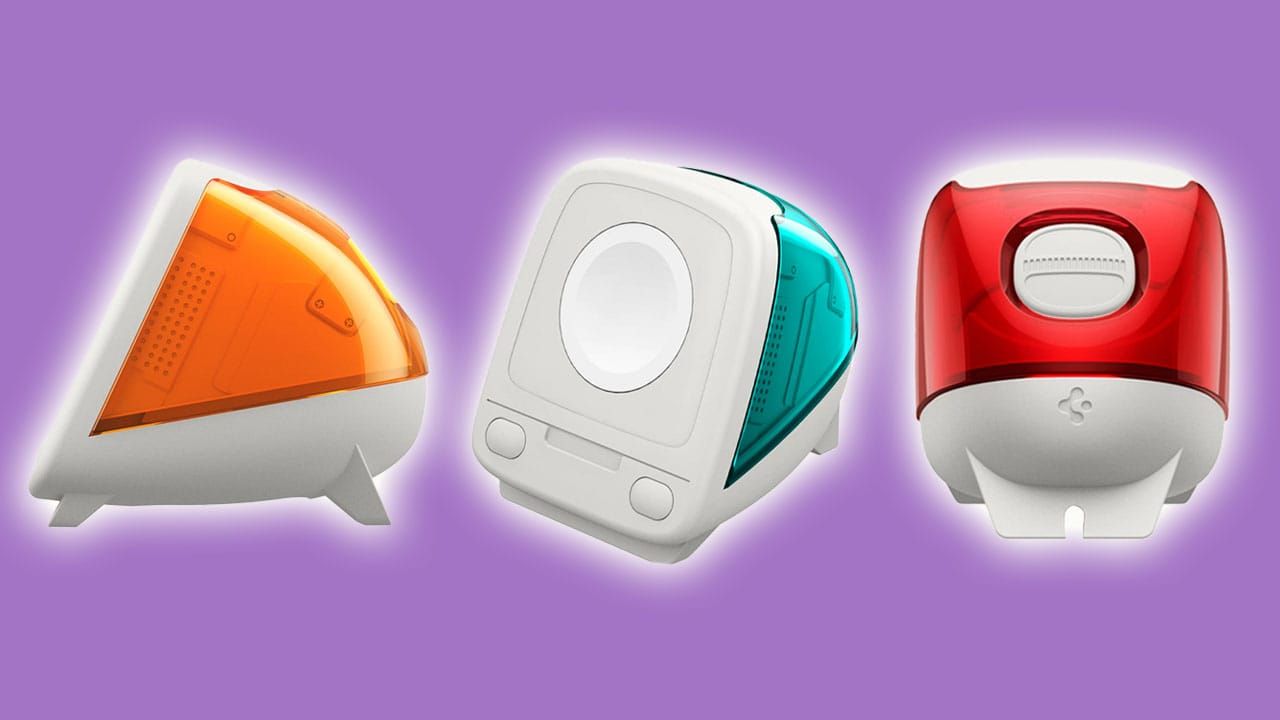 Charge Up With This iMac G3-style Apple Watch Dock post image