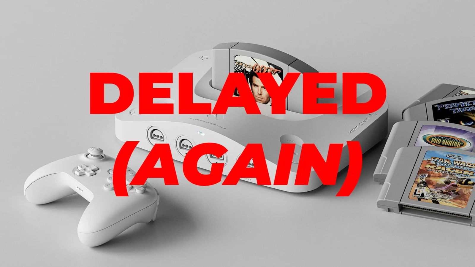 Analogue Delays 3D N64 After Telling Customers Yesterday It's Coming "This Month"