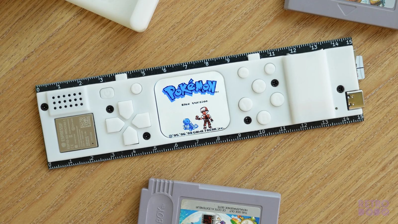 Hands On With The World's First Retro Handheld... In A Ruler?