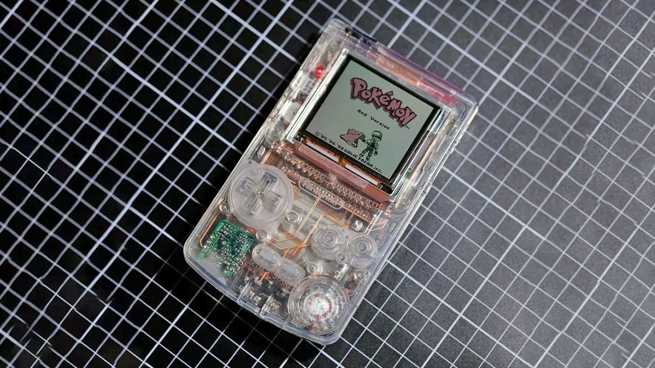Fully transparent Game Boy Color