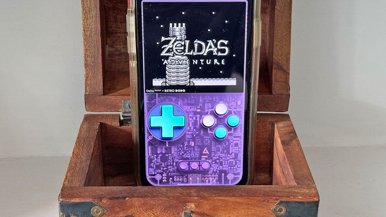 Zelda's Adventure on Delta in a chest