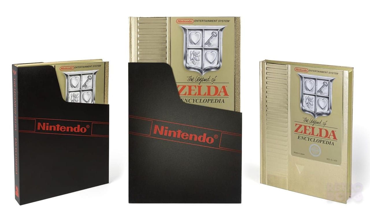 Cover images for the Zelda Deluxe encyclopedia