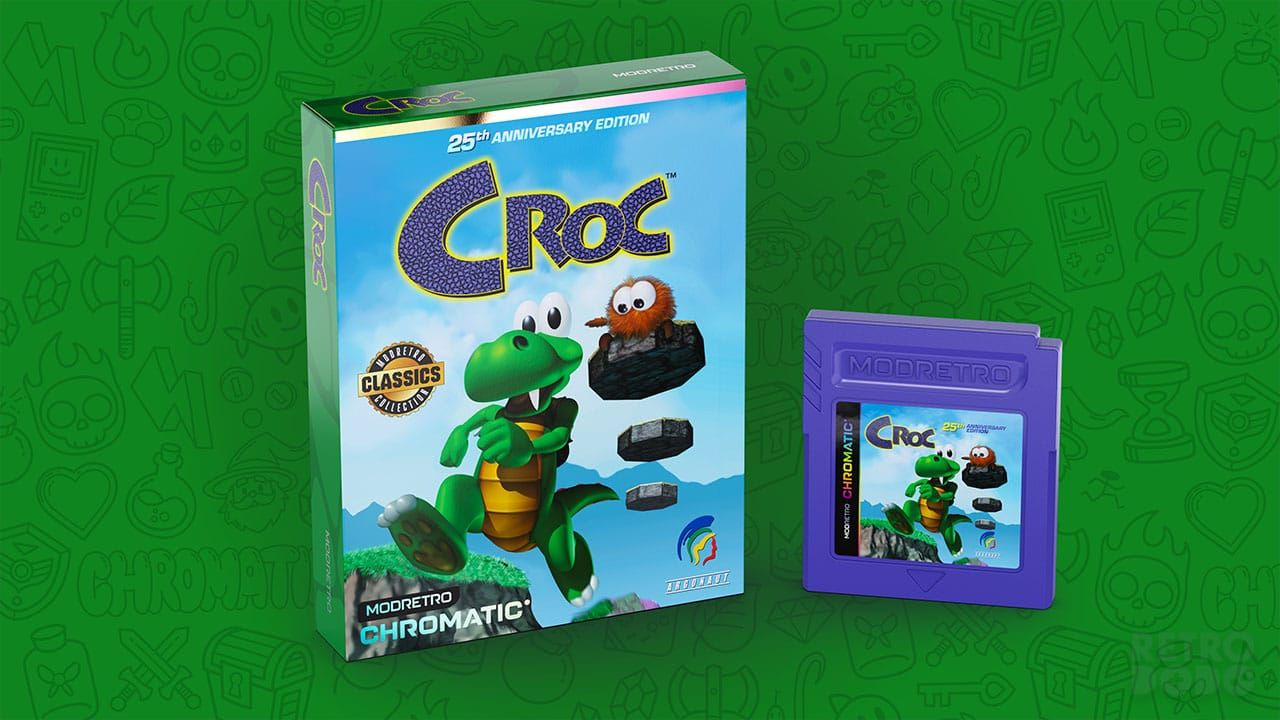 Croc game box and cartridge