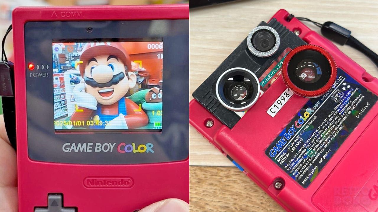 Modder Turns Game Boy Color Into A Multimedia Device With Dual Cameras & 720p Recorder post image