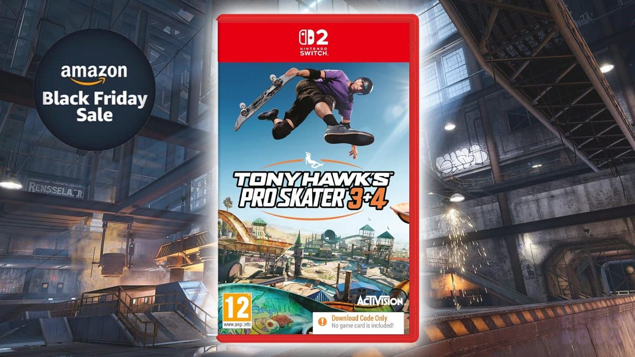 Tony Hawks Pro Skater 3+4 For Nintendo Switch 2 Gets 48% Off On Amazon UK post image