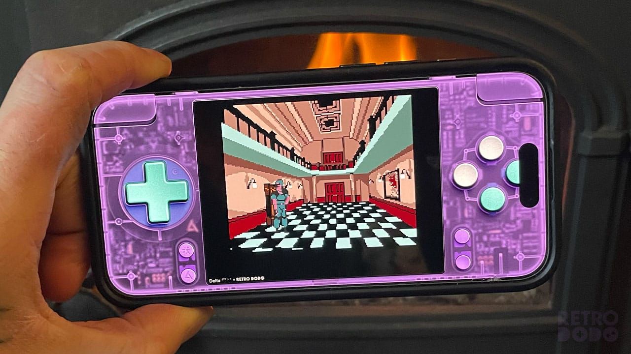 Resident Evil GBC on Seb's Iphone