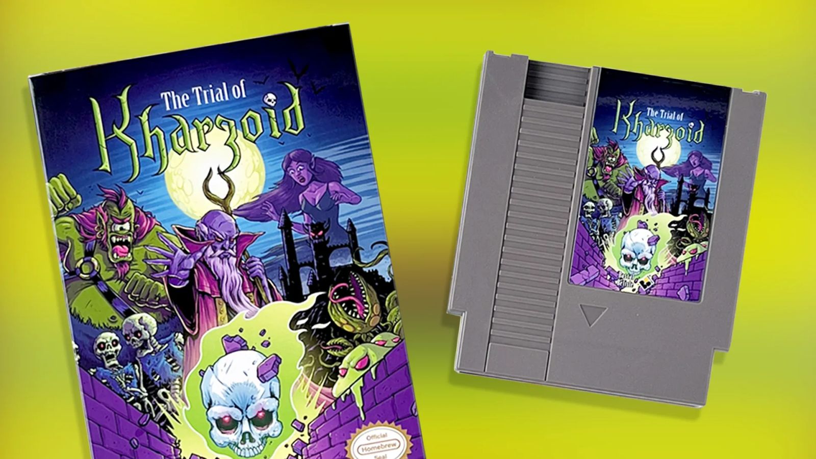 The NES Just Got A New Game - The Trial Of Kharzoid
