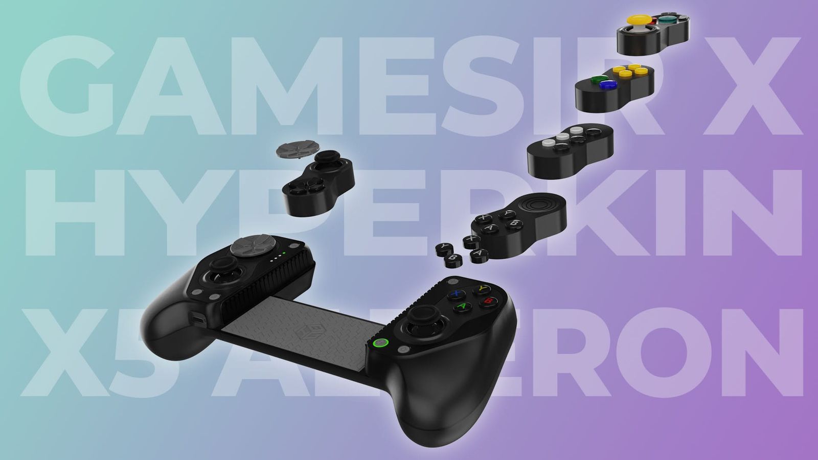 Hyperkin/GameSir controller on the Retro Dodo background
