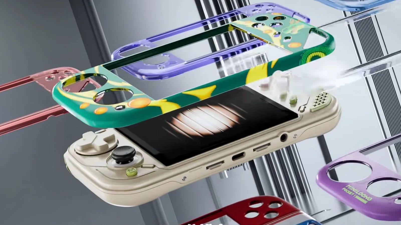 Miniloong Pocket 1 A $50 Handheld Revealed With Removable Faceplates & Buttons