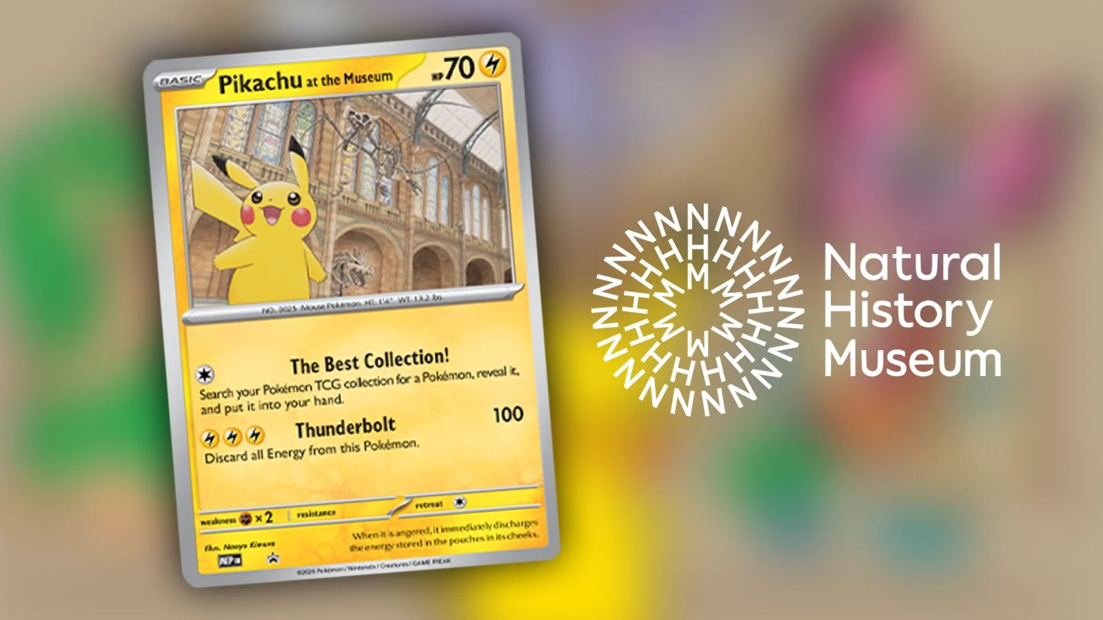Pokémon Reveals Promo Card For London's Natural History Museum Event