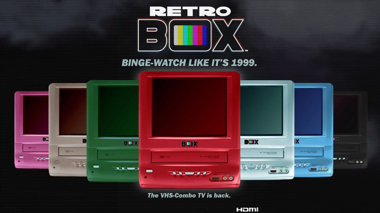RetroBox Are Bringing Back The VHS Combo CRT With Modern Touches