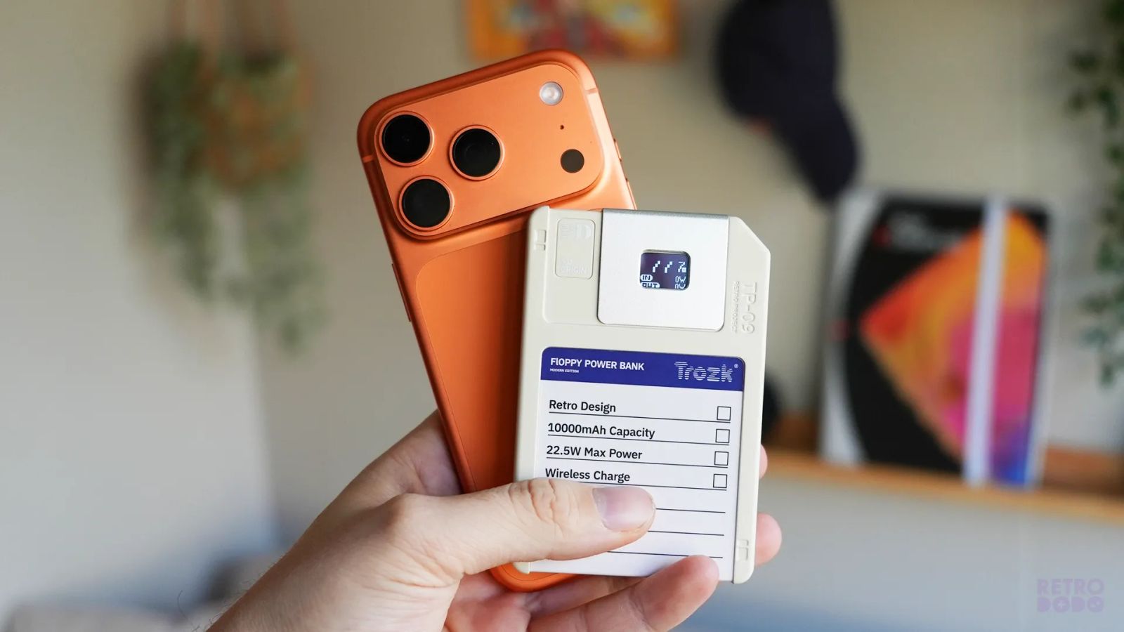 This Adorable Floppy Disk MagSafe Battery Pack Is My New EDC Fave