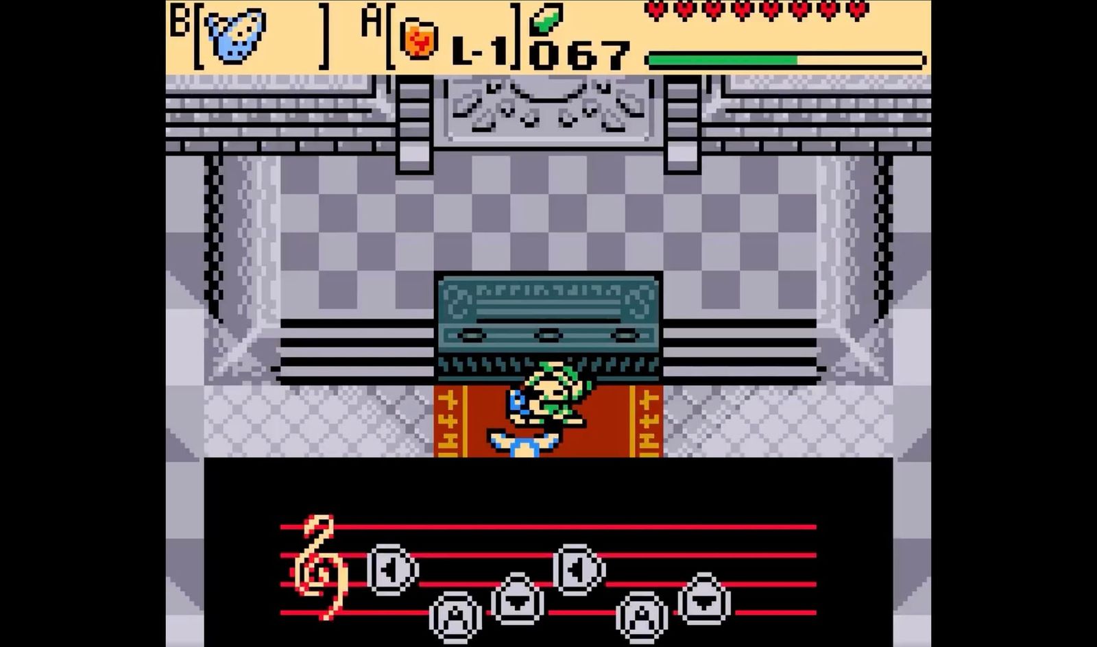 Link in the Temple of Time GBC