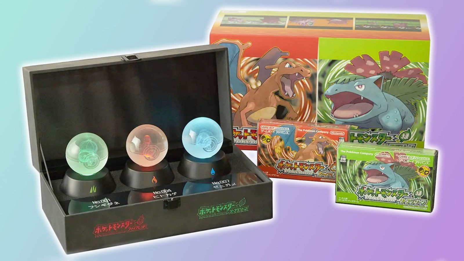 A Special Physical Bundle For FireRed & LeafGreen Is Coming To Pokémon Center Online