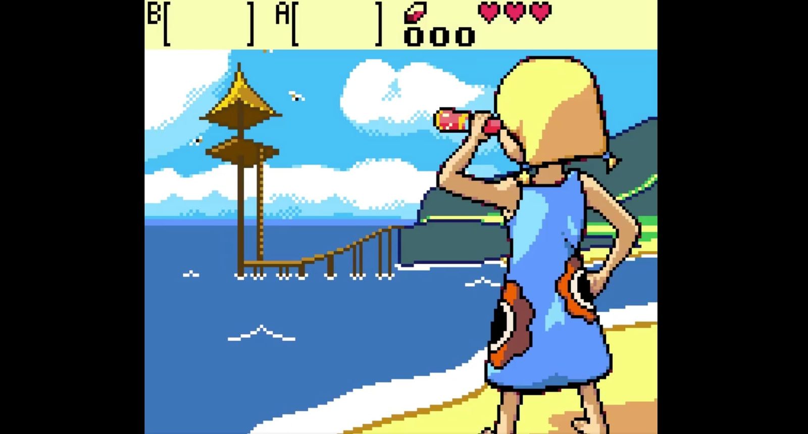 Aryll Wind Waker Cutscene GBC