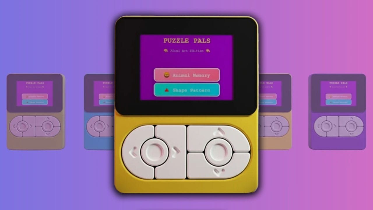 New Kids Gaming Concept Channels 90s Handhelds & Promotes Interactive Learning