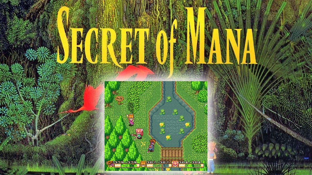 Secret of Mana artwork with a deleted level superimposed
