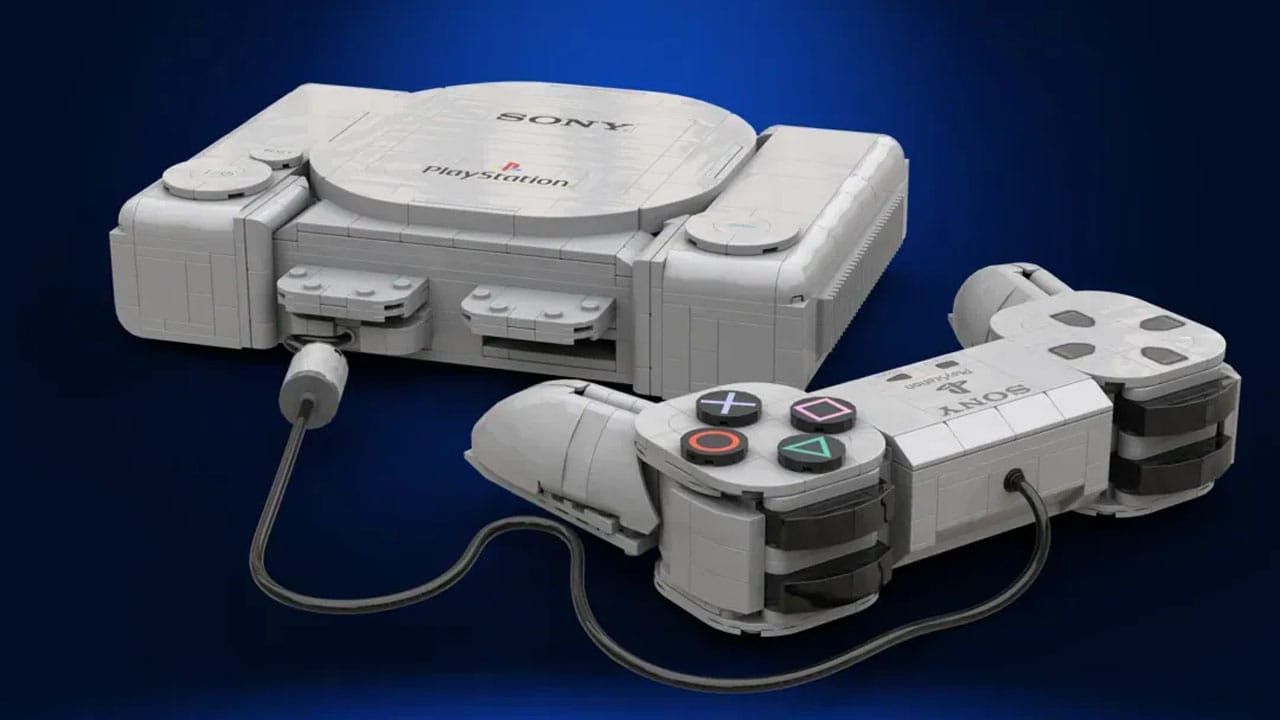 Console and controller LEGO PS1 set