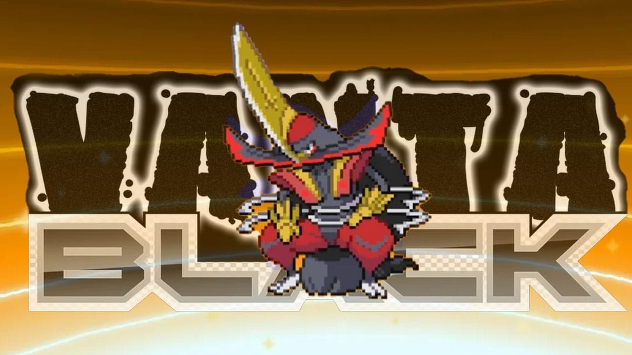 Pokémon VANTA BLack Pokémon and logo