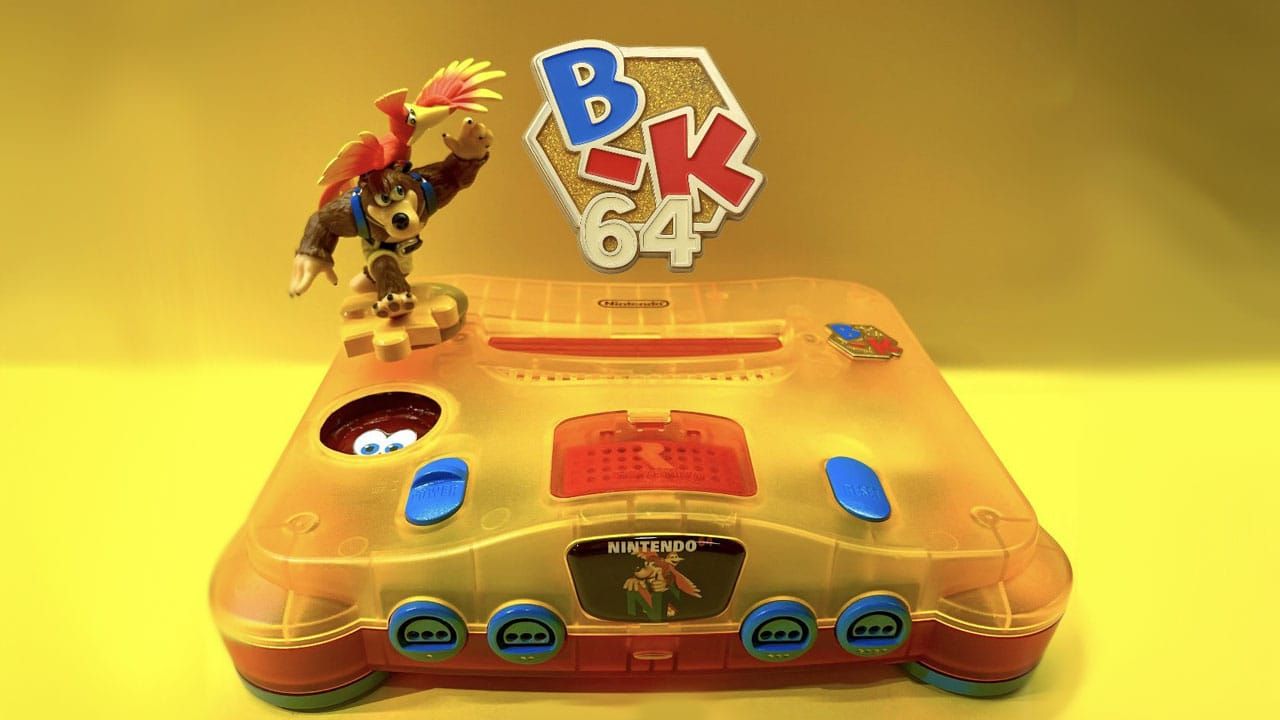 Banjo Kazooie custom console