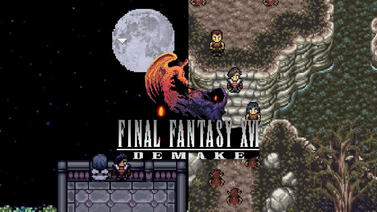 images of the FF16 demake