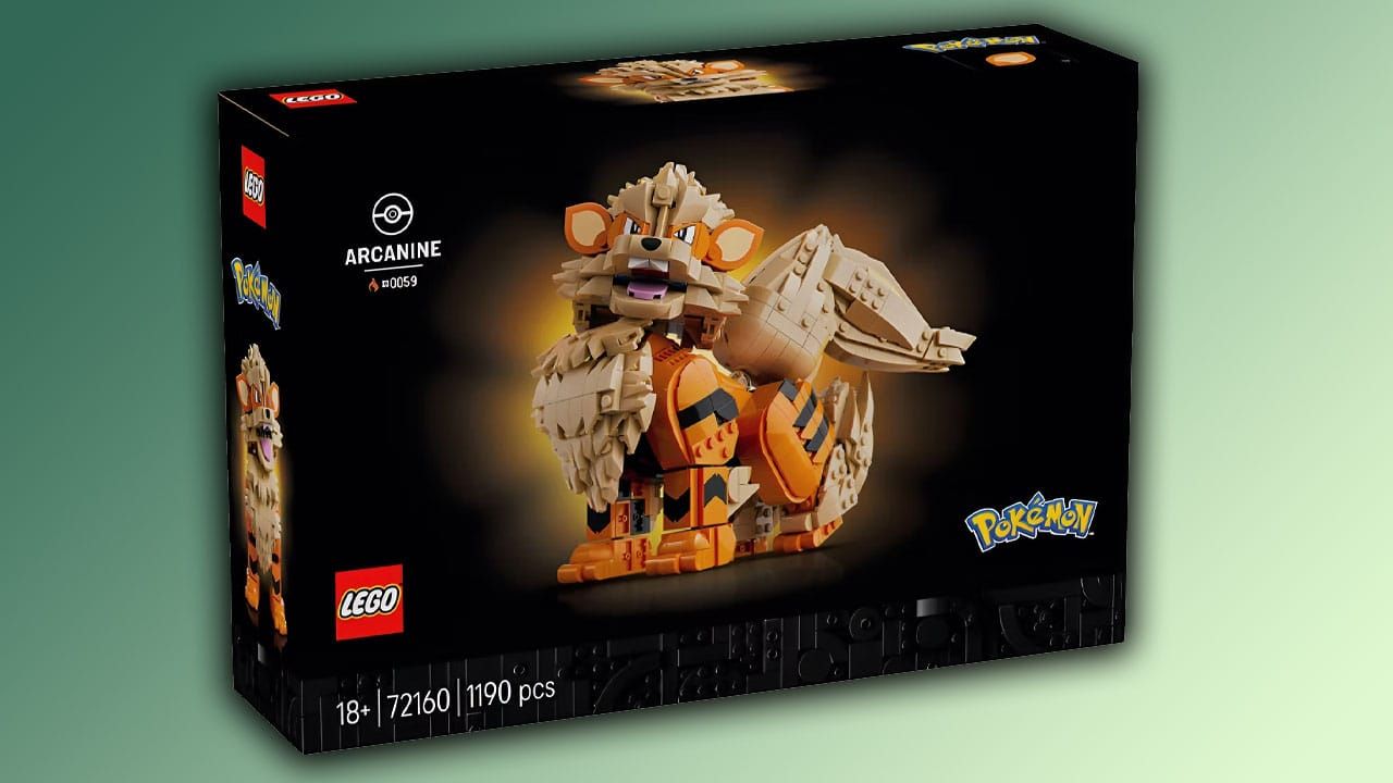 Arcanine LEGO srt box