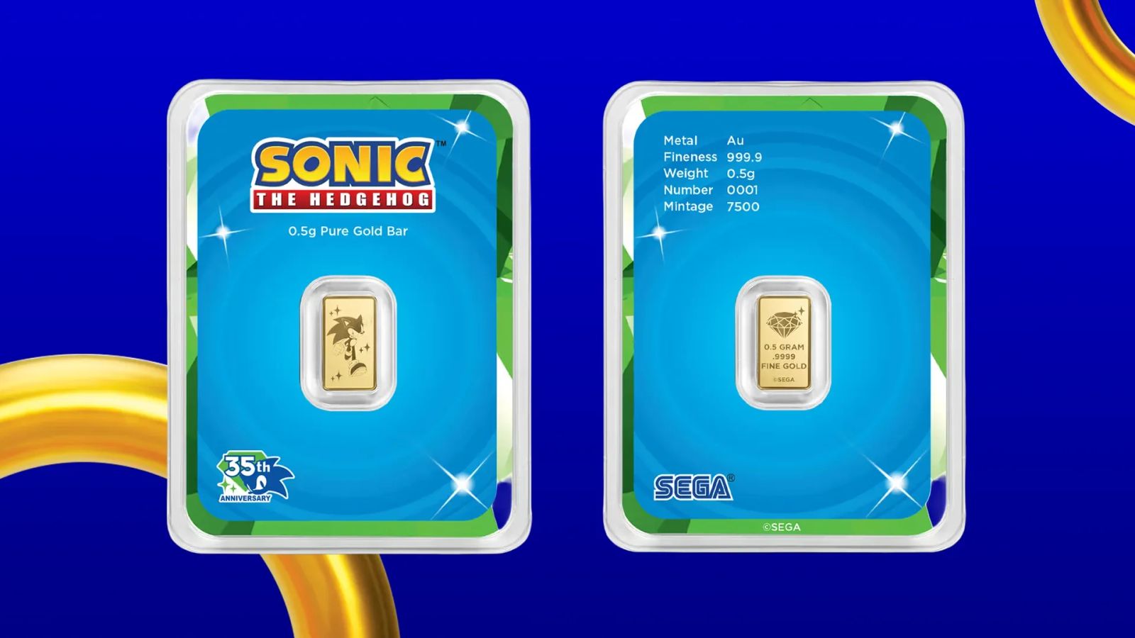 Sonic The Hedgehog Is Now Selling... Bars Of Gold? post image