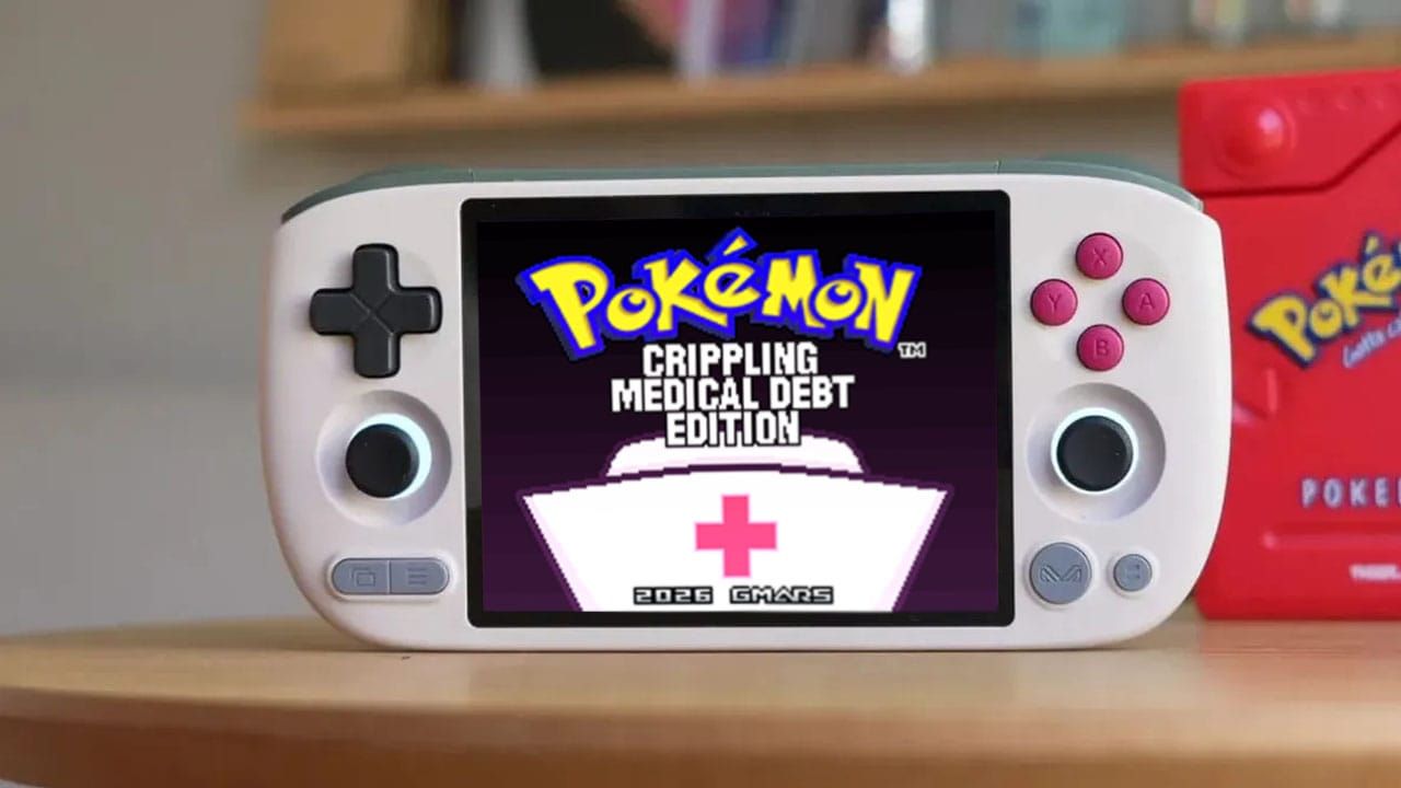 Pokémon Crippling Medical Debt Edition title screen