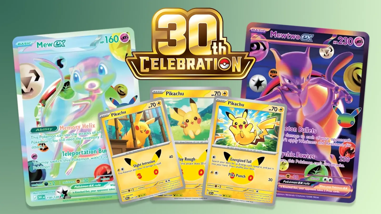 Pokémon 30th Celebration Japanese Card List (So Far) post image