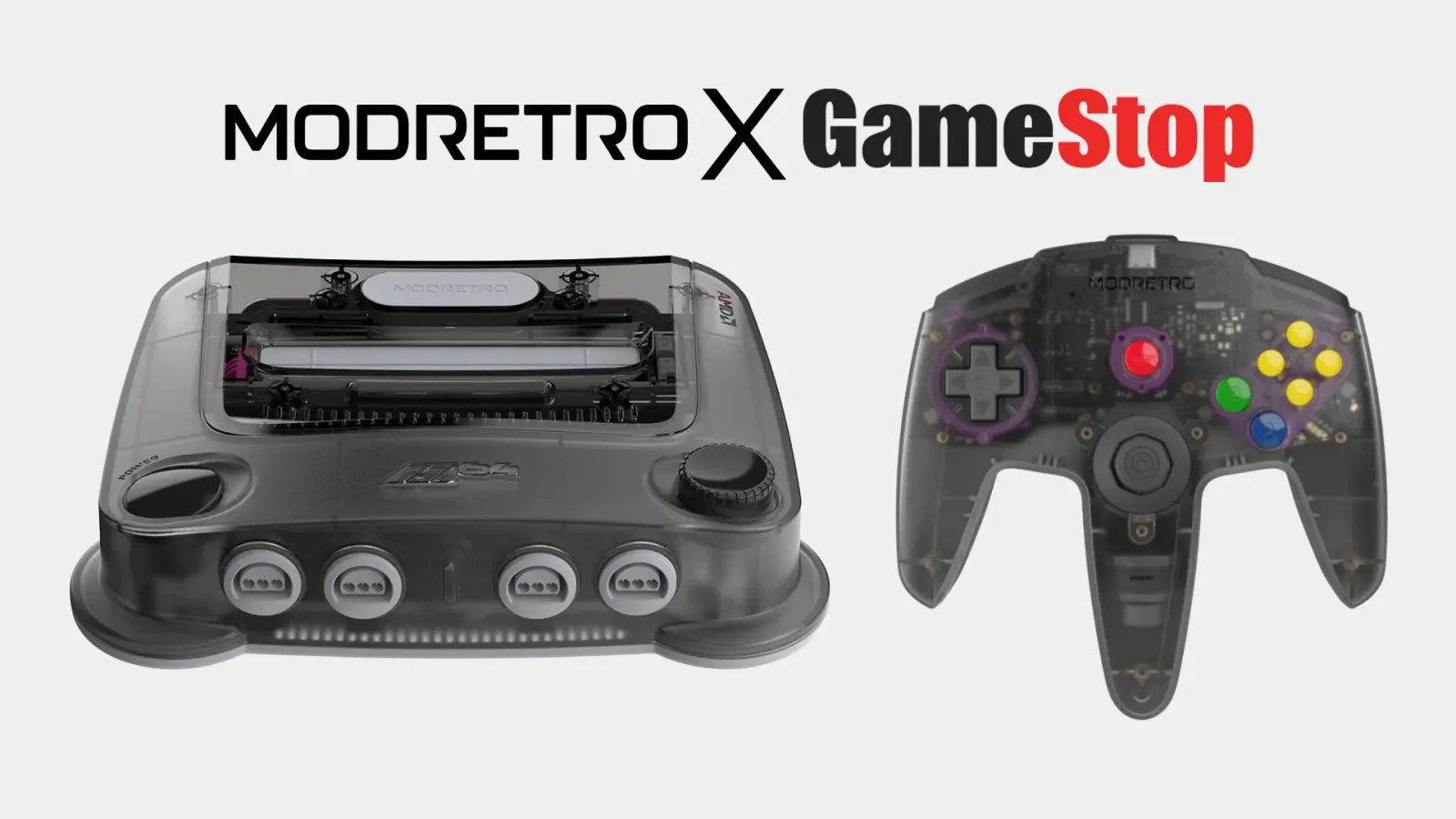 ModRetro Reveals Limited Edition "Smoke" M64 Exclusive To GameStop post image