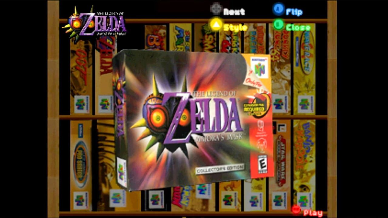 Majora's Mask box art