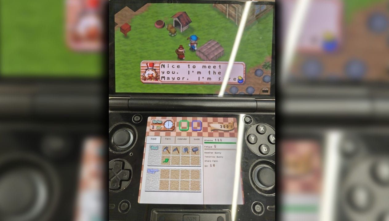 Harvest Moon 64 on Android Handheld