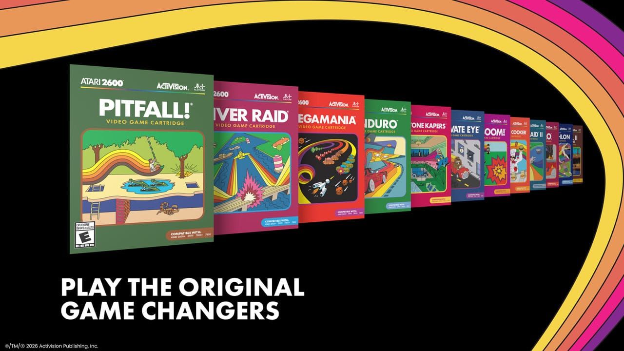 Atari Have Re-released 39 Classic Activision Titles On Physical Cartridges post image