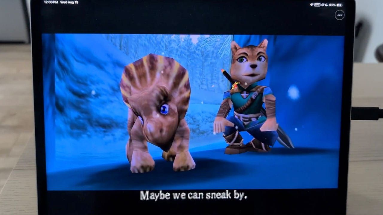 Original gameplay for Dinosaur Planet
