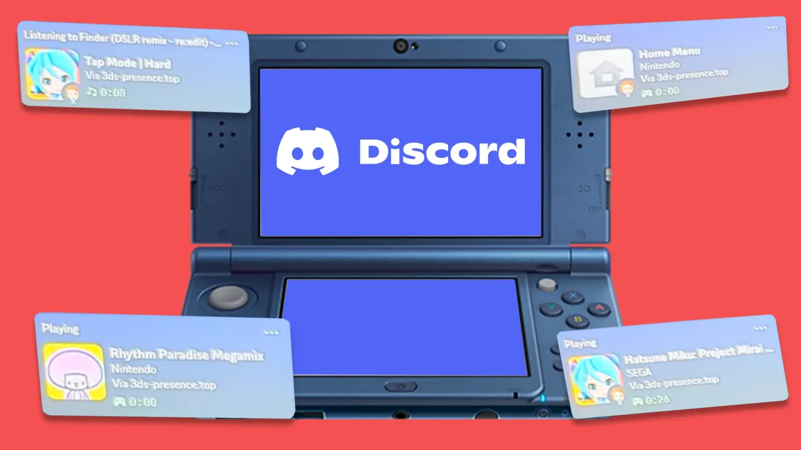 You Can Now Display Your Current 3DS Game On Discord post image