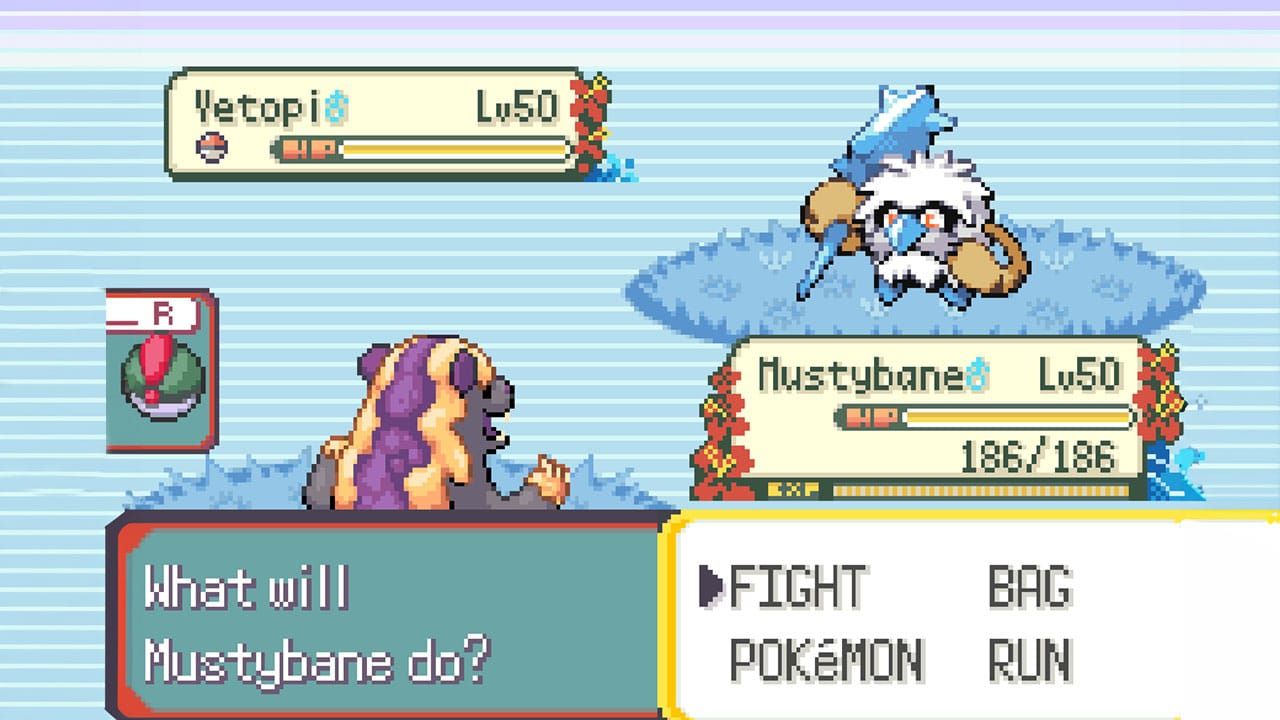 Pokémon battle in Hodgepodge Platoon 2.0 