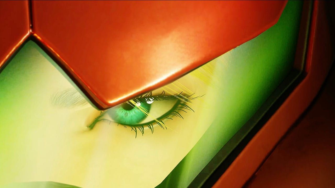 Samus Aran's eye