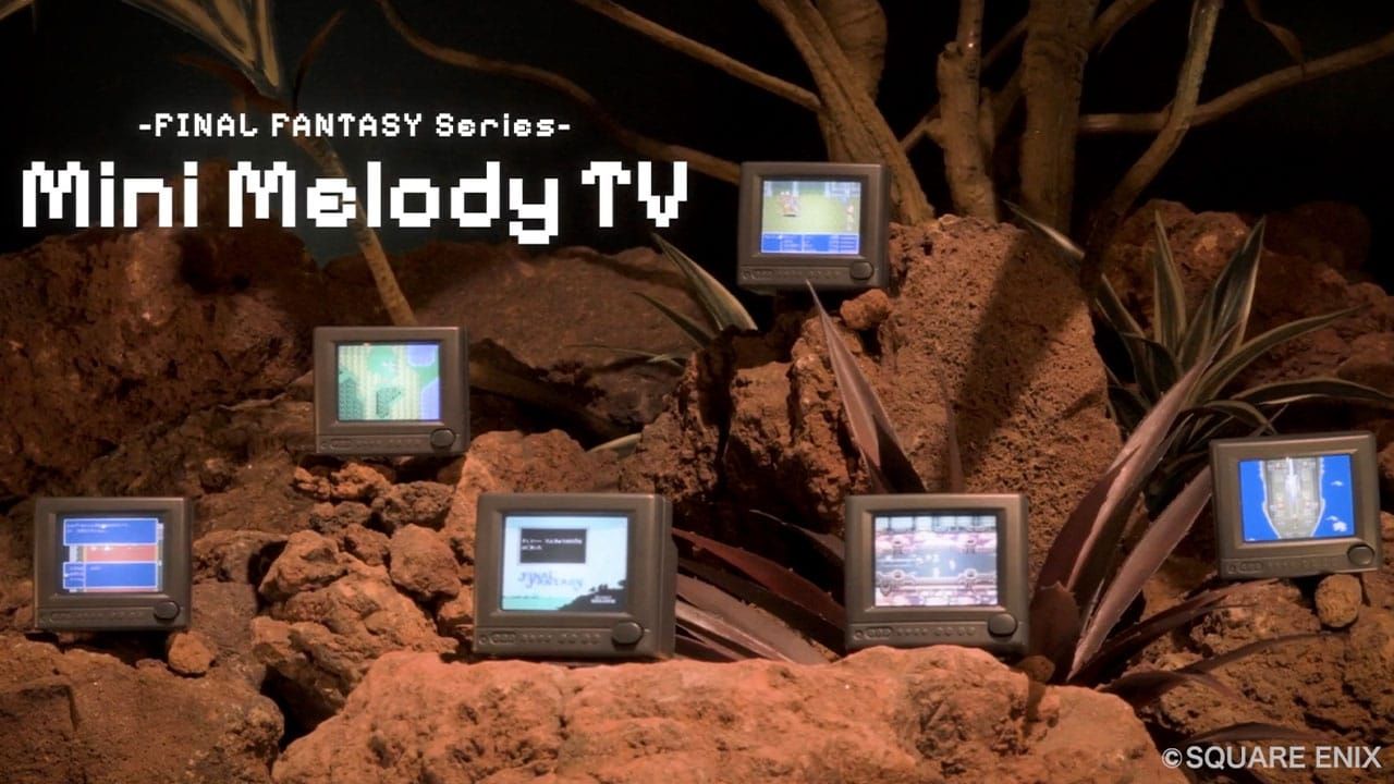 Square Enix miniature TVs
