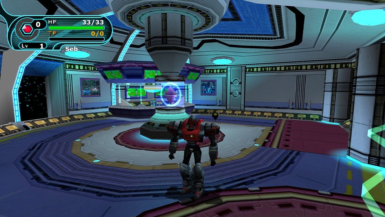 Seb's character in PSO Online