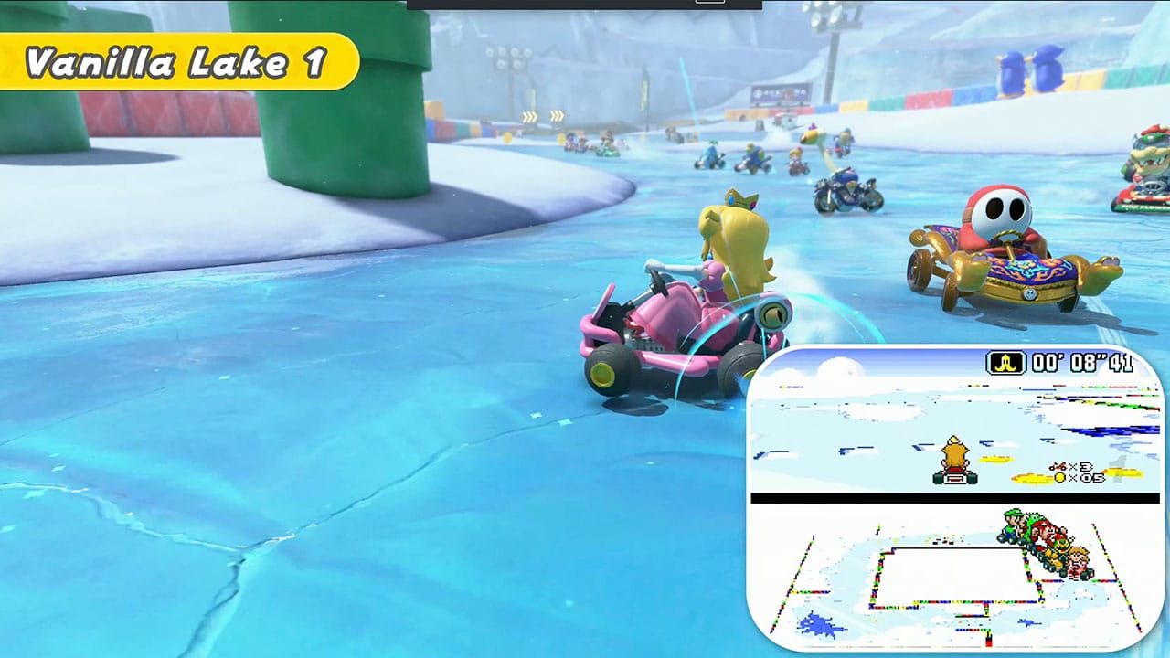Super Mario Kart SNES Tracks Arrive In Mario Kart World post image