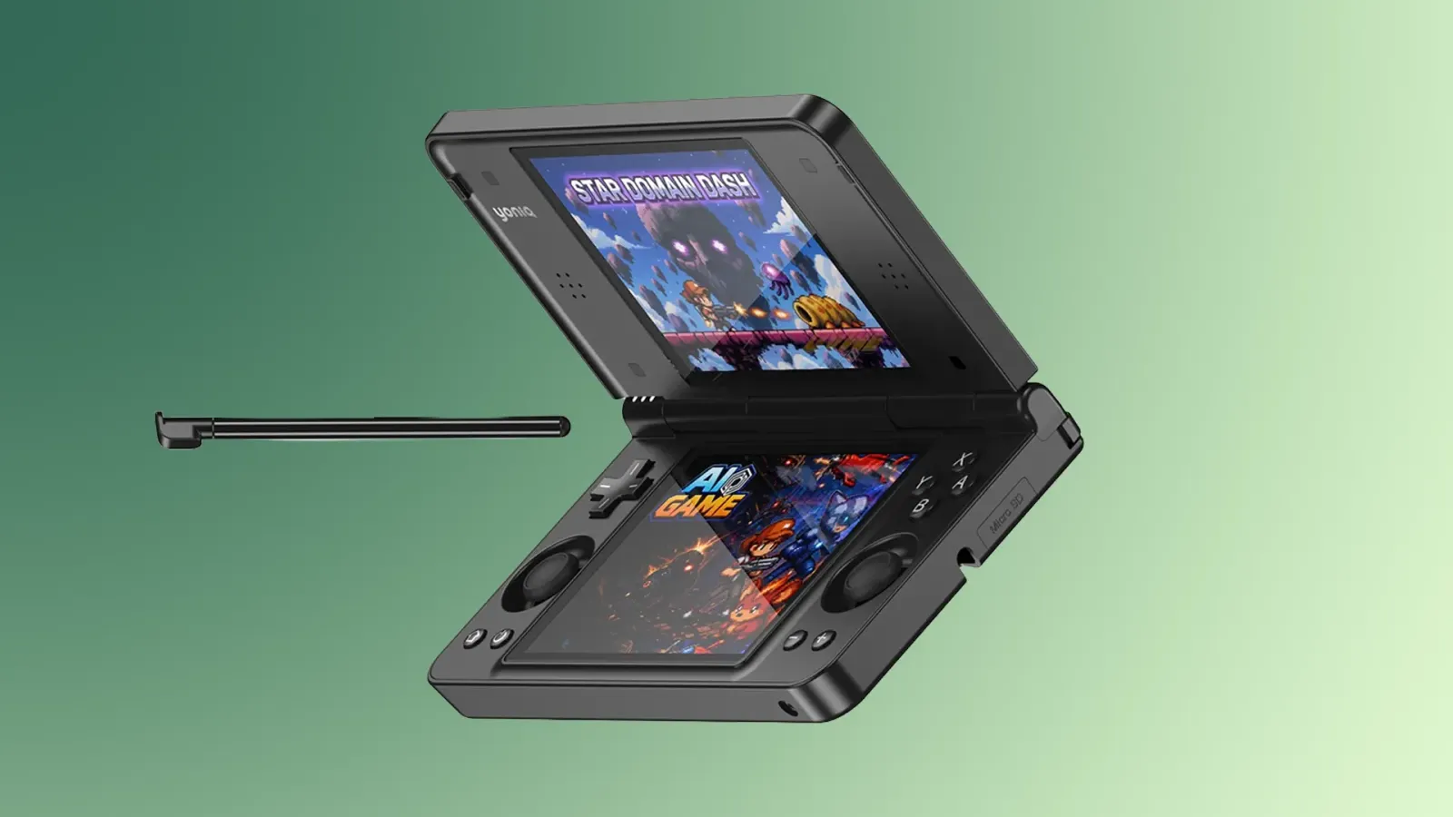 Yoniq Has Listed The Duo Dual-Screen Handheld On Their Website With A Price post image