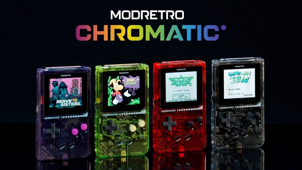 Four new ModRetro Chromatic colours