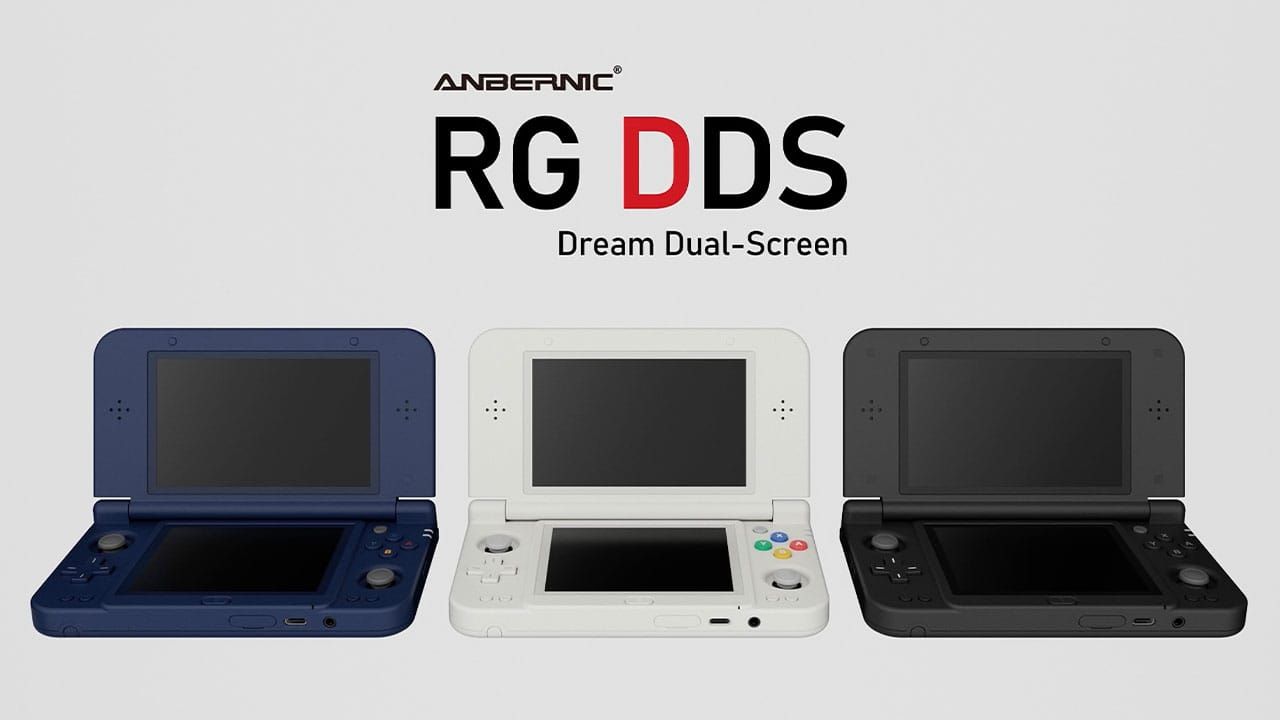 Three Anbernic handhelds