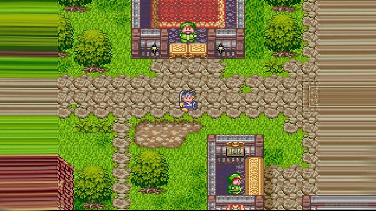 Dragon Quest 3 running on the Sega Mega Drive
