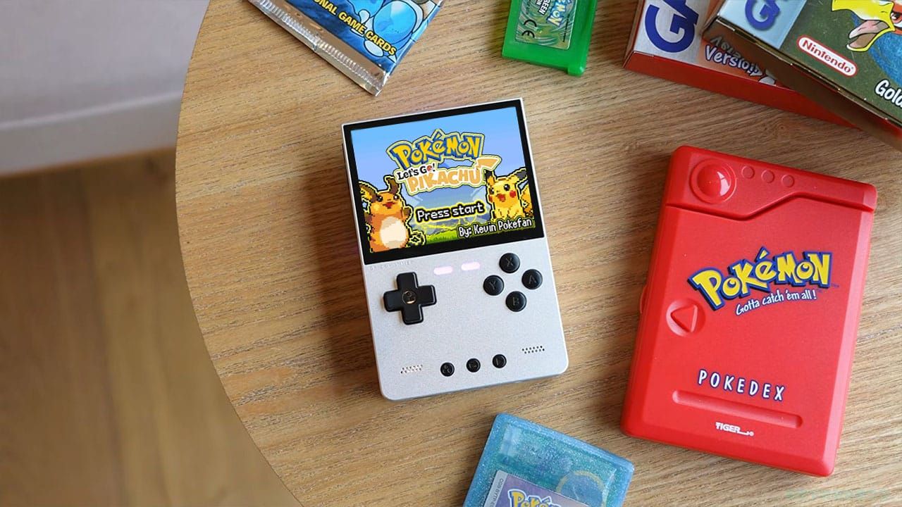Let's go Pikachu GBA on the Trimui Brick Hammer