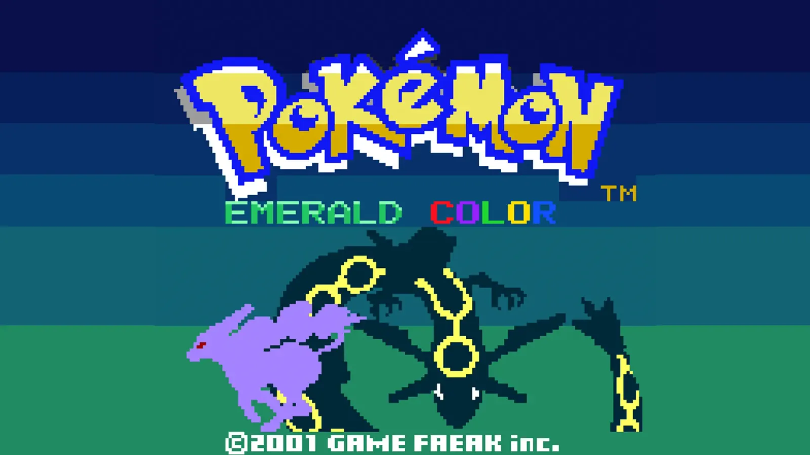 Pokemon Emerald Color