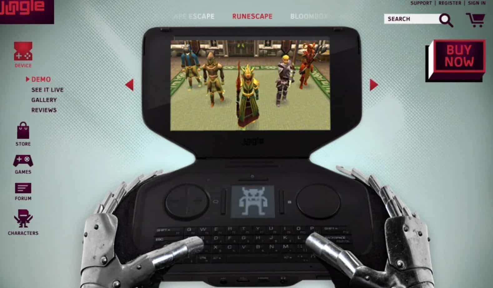 Panasonic Jungle Handheld Almost Took On The Nintendo DS post image