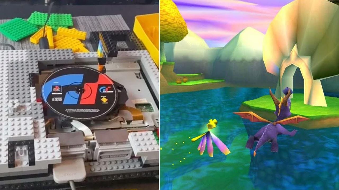 Retro Gamer Builds Epic Working Lego PS1 Console post image