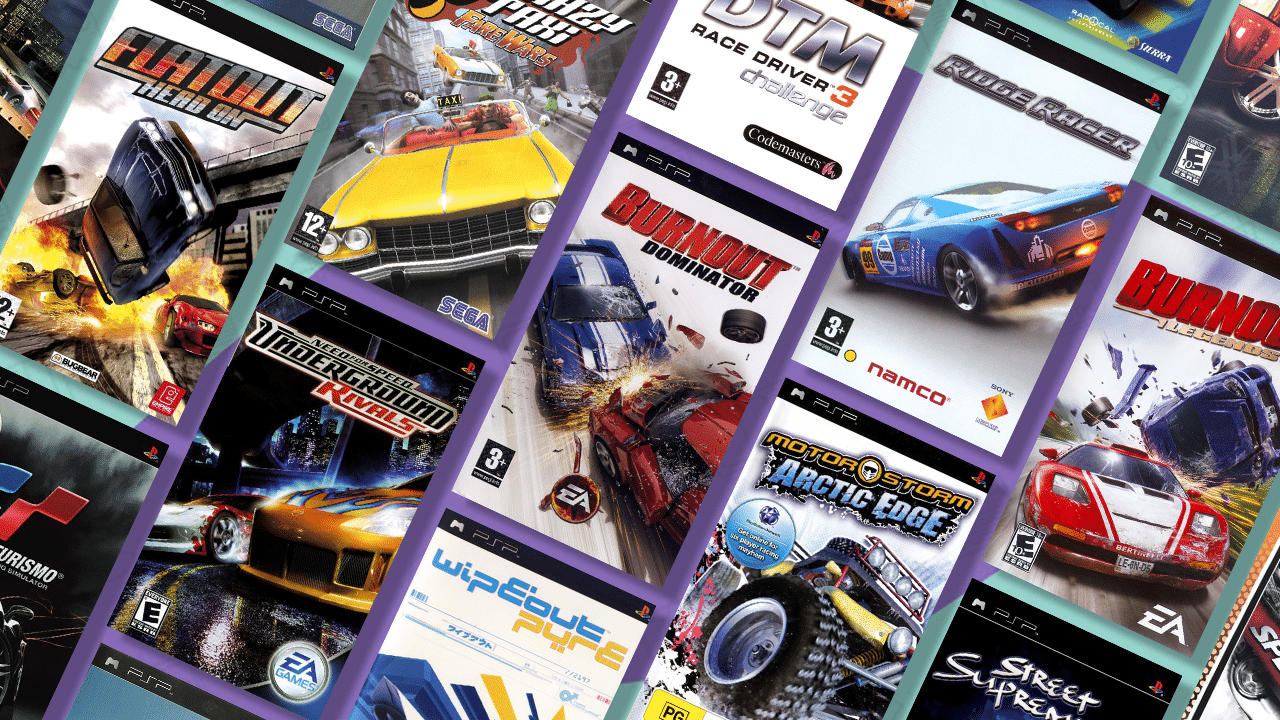 The Best PSP Racing Games That Burn Serious Rubber