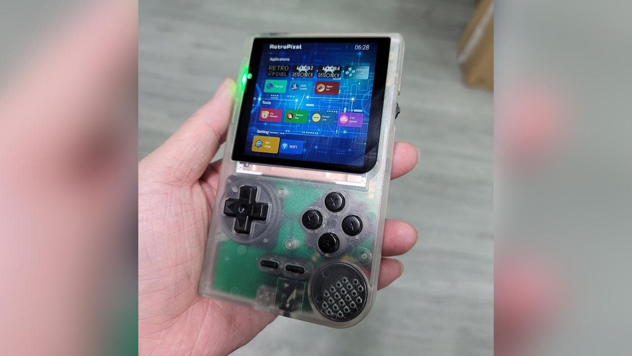 retro pixel pocket